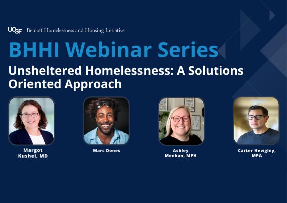 BHHI Webinar Series Unsheltered Homelessness Feature Image Web