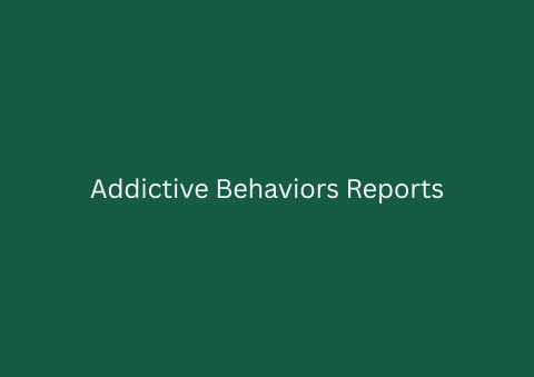 Addictive Behaviors Report